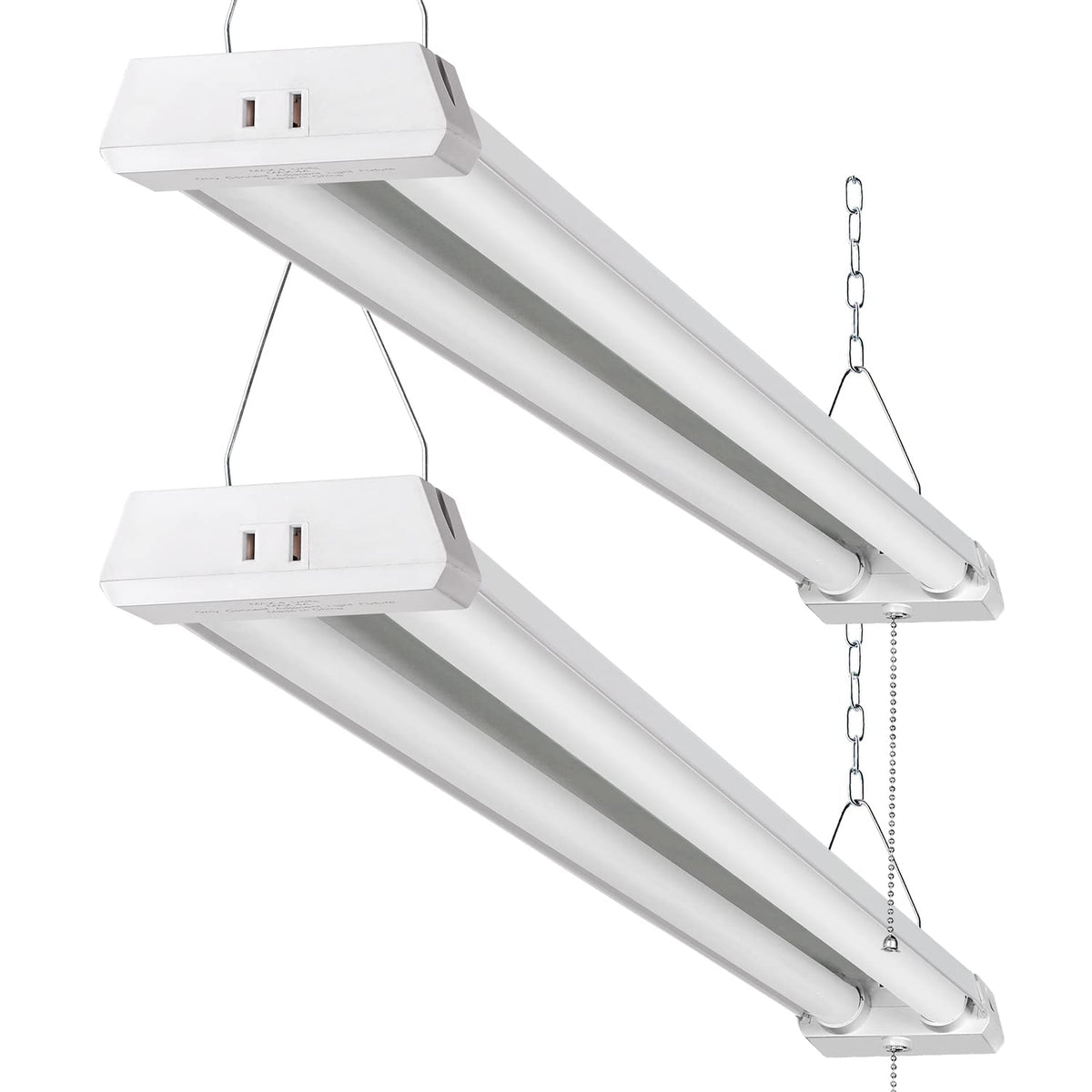 OOOLED 4ft linkable LED shop light providing bright, even coverage for garages