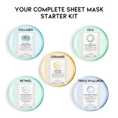 OOTD cica soothing mask demonstrates calming nourishment for sensitive skin.