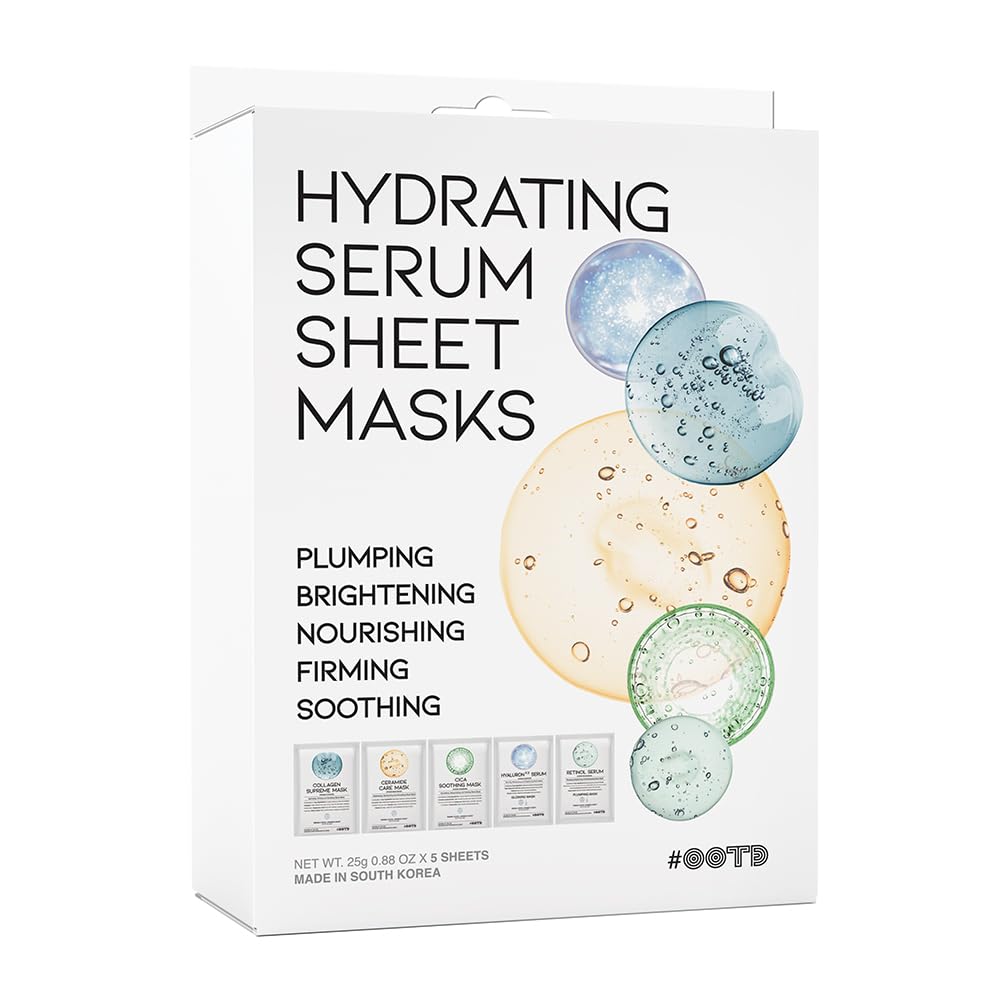 OOTD collagen supreme mask close-up for smoothing and hydration.