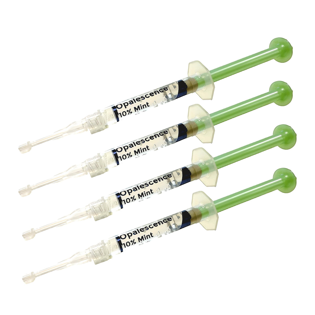Opalescence 10% gel syringe refill 1-2ml for at-home whitening with low-sensitivity formula.