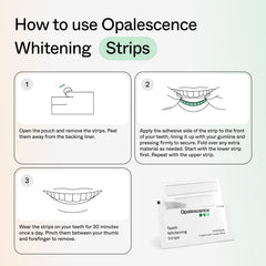 Opalescence 10% hydrogen peroxide formula image shows enamel-safe whitening option.