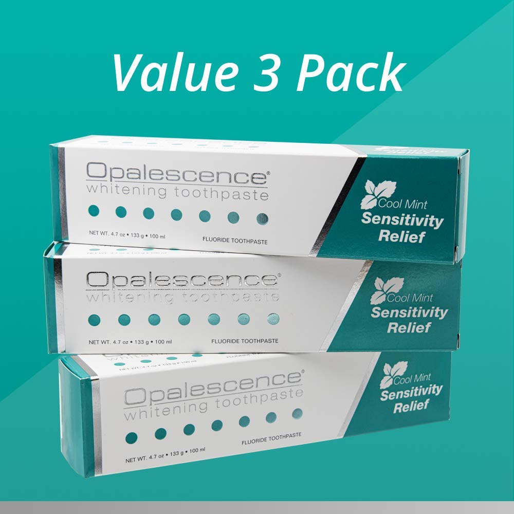 Opalescence gluten-free label communicates gluten-free assurance for sensitive users.