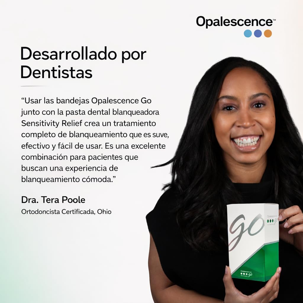 Opalescence Go helps address discolored teeth with trusted formulation.