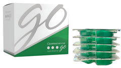Opalescence Go prefilled trays for at-home whitening, simple and mess-free.