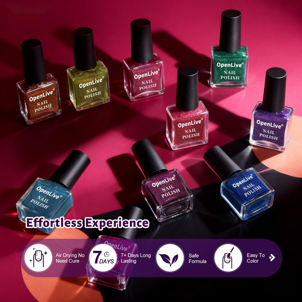 OpenLive beginner-friendly polish kit enables salon-like nail art at home.
