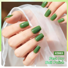 OpenLive bottles close-up reveals rich pigment for vibrant nails.