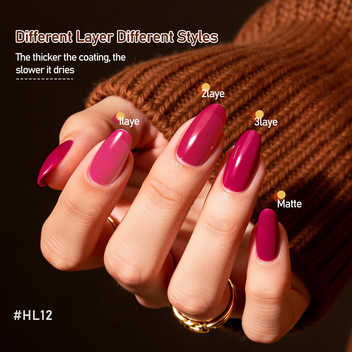 OpenLive air-dry formula dries quickly without a lamp for mess-free manicures