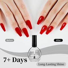 OpenLive Top Coat quick-dry timeline demonstrates 90–120 seconds to touch dry.