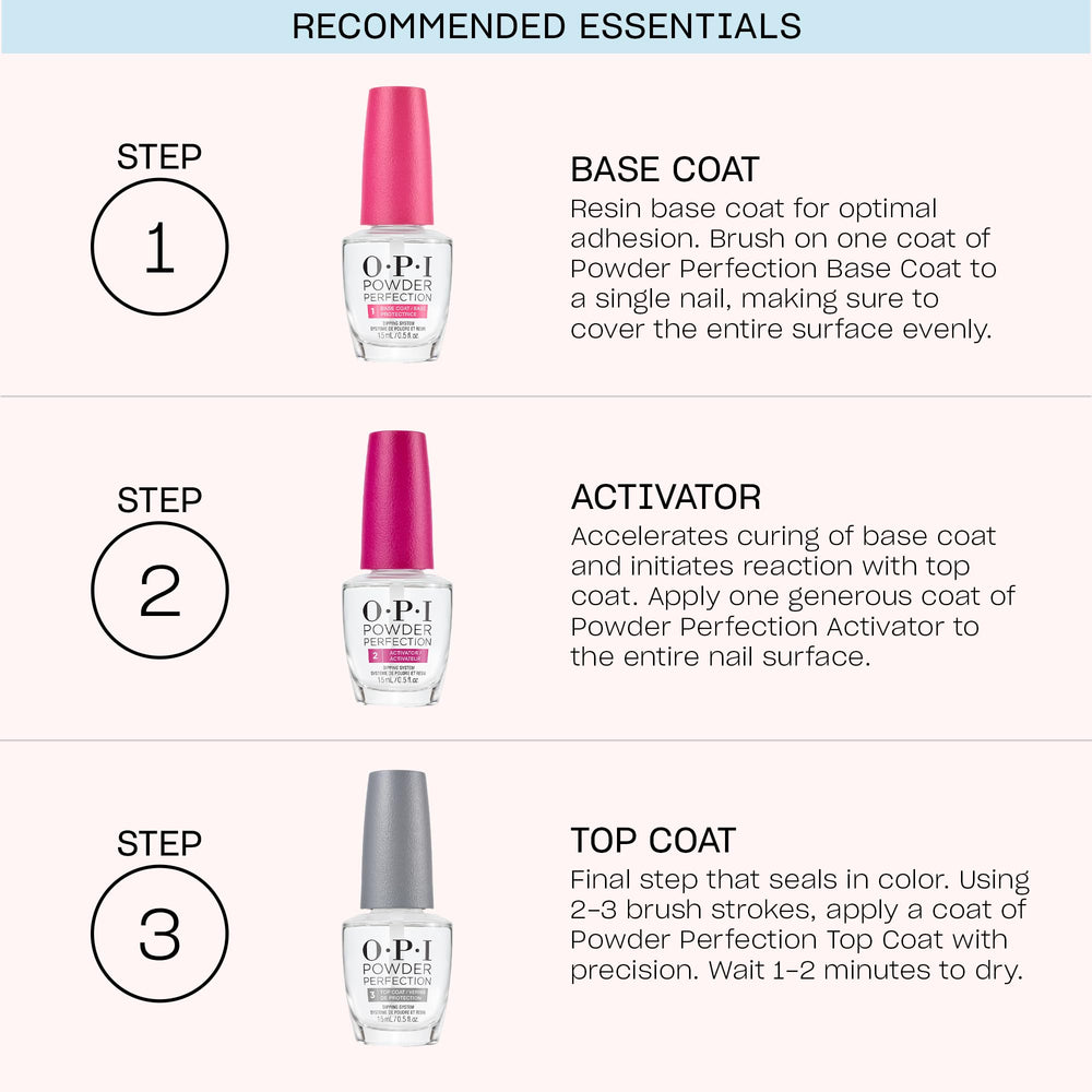 Odor-free base coat used for dipping powder application in a clean-air setup