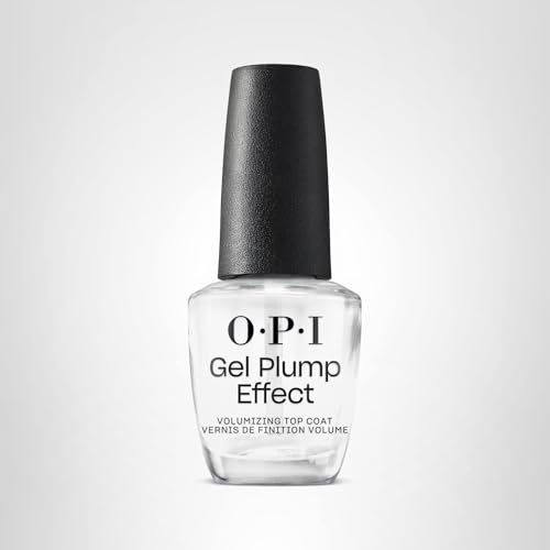 OPI Gel Plump Effect Top Coat extends wear of OPI Nail Lacquer
