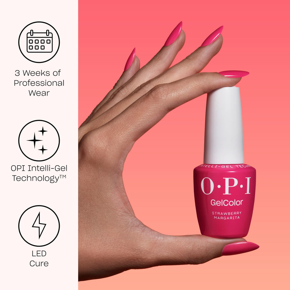 OPI GelColor Super Gloss No-Wipe Top Coat brush enables smooth, precise nail art application