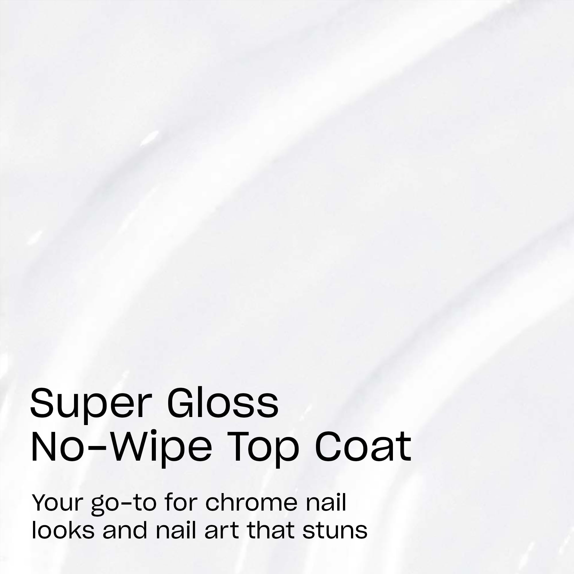 OPI GelColor Super Gloss No-Wipe Top Coat dries quickly under LED lamp for quick manicures