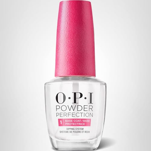 OPI Powder Perfection base coat packaging highlights USA origin
