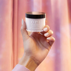 OPI Powder Perfection delivers gel-like shine without light curing