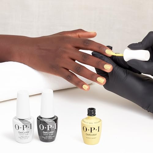 OPI Sunny Bunny spring look pairs with pastel outfits for a fresh style.