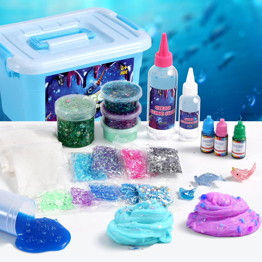 OPLDYRK slime kit is a gift-ready option for birthdays