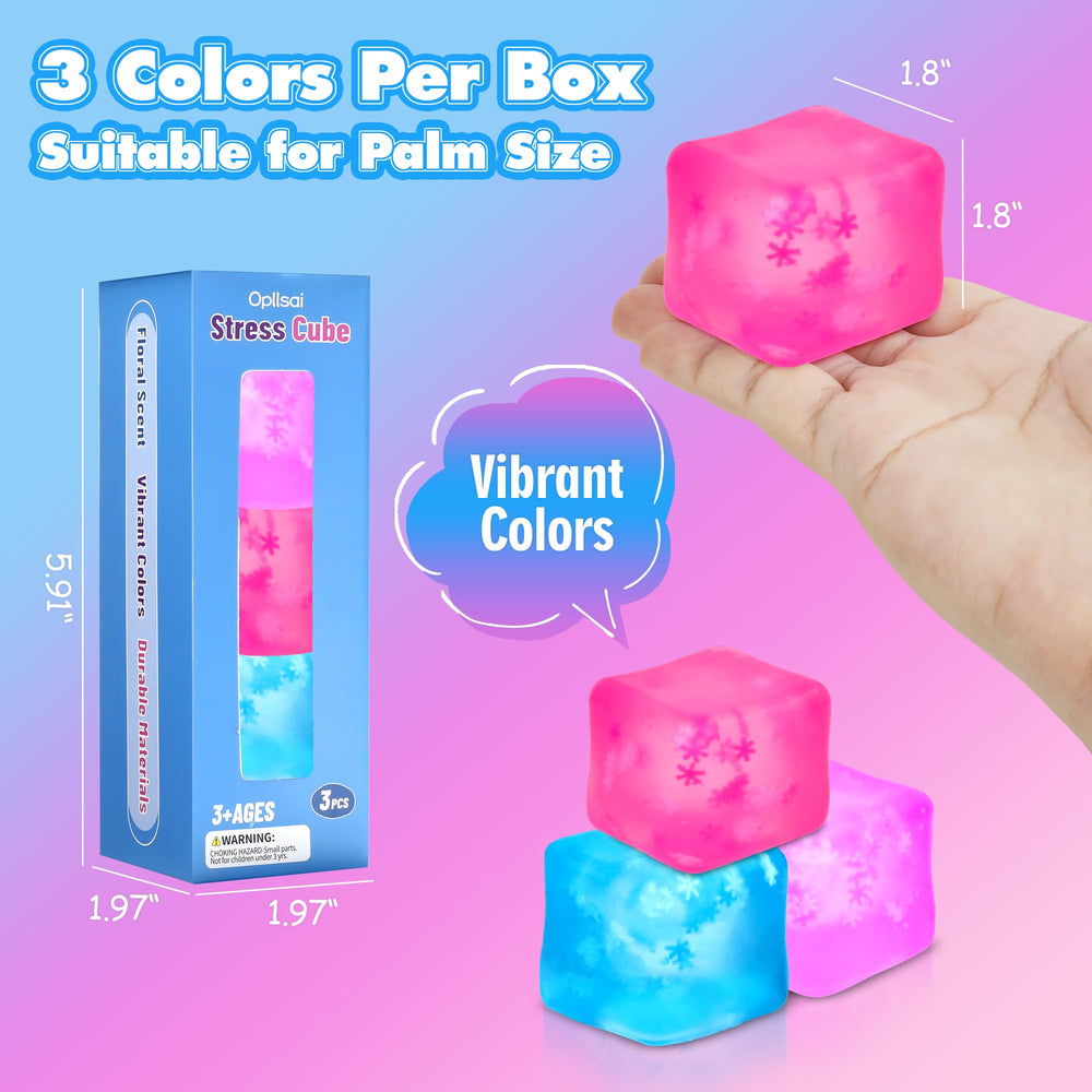 Opllsai stress cube with durable construction for frequent squeezes