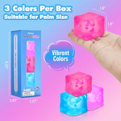 Opllsai stress cube with durable construction for frequent squeezes