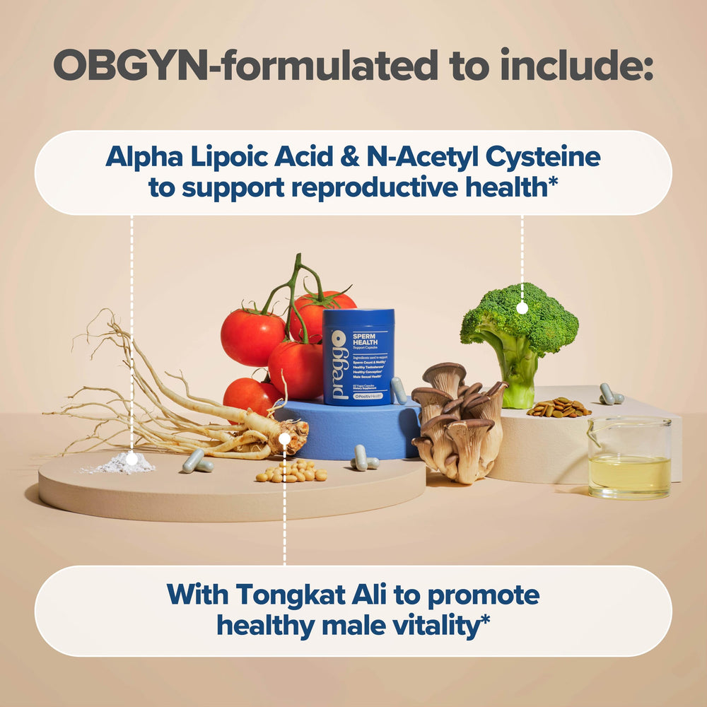 O Positiv Preggo capsules close-up for easy daily intake.