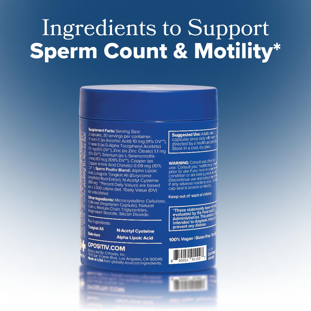 O Positiv Preggo packaging highlights vegan and non-GMO quality.