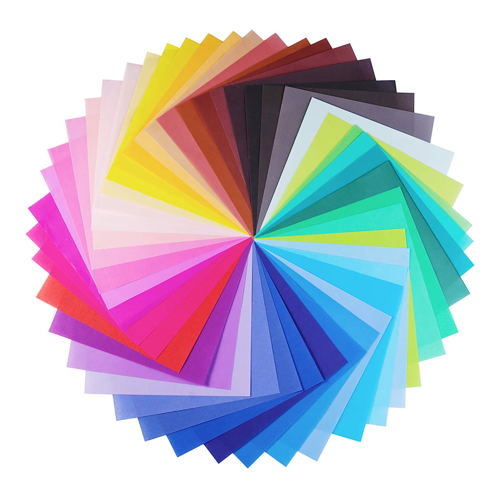 Opret Origami Paper Large 8x8 inch sheets in 50 colors for vibrant crafts.