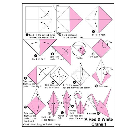 Opret Origami Paper Large 8x8 inch squares ideal for intricate folds.