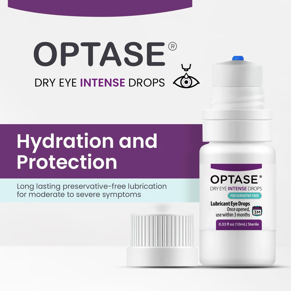 Optase Dry Eye Intense Drops Step-3 Hydrate for daily moisture.