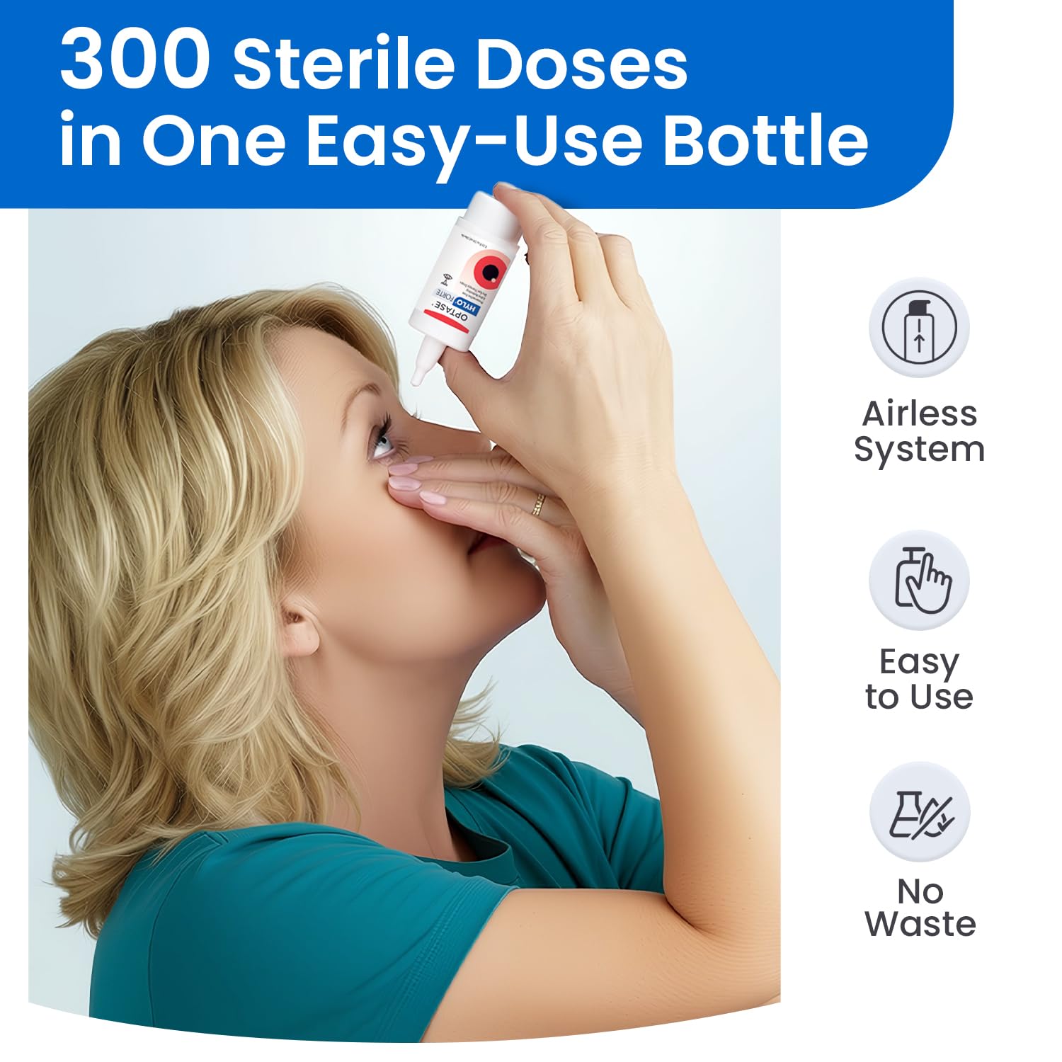Optase HYLO Forte drops are lens-friendly for daily wear