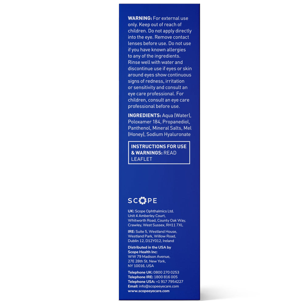 Optase Life no-rinse quick cleanse for a time-saving routine