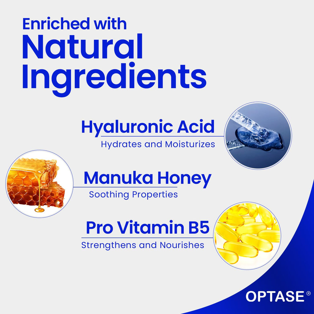 Optase Life Pro Vitamin B5 moisturizing action for comfort