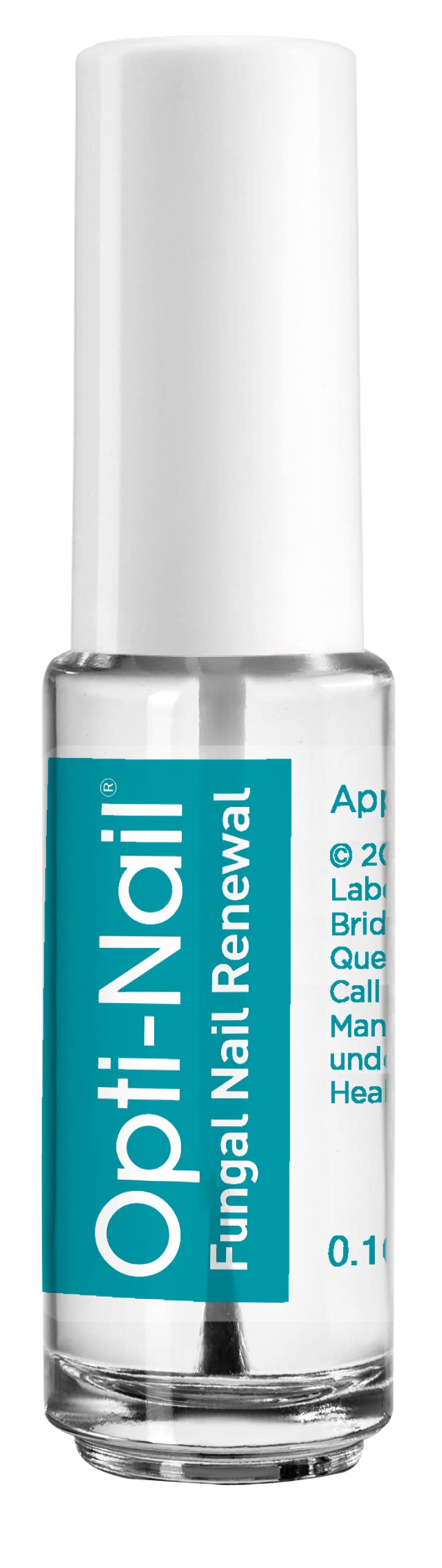 Opti-Nail clear nail appearance after continued use.