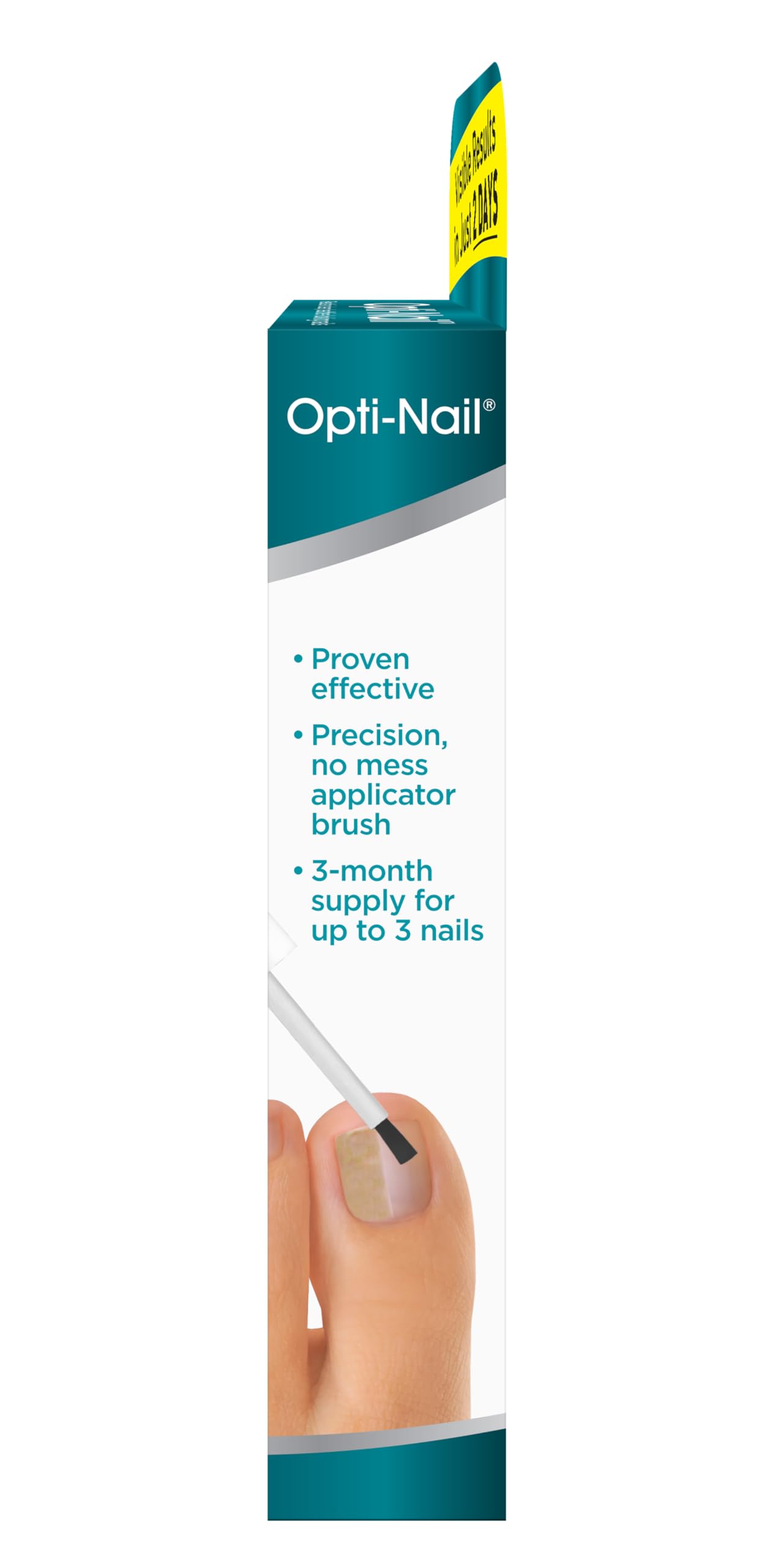 Opti-Nail lightens yellowed nails for a clearer, healthier-looking appearance.