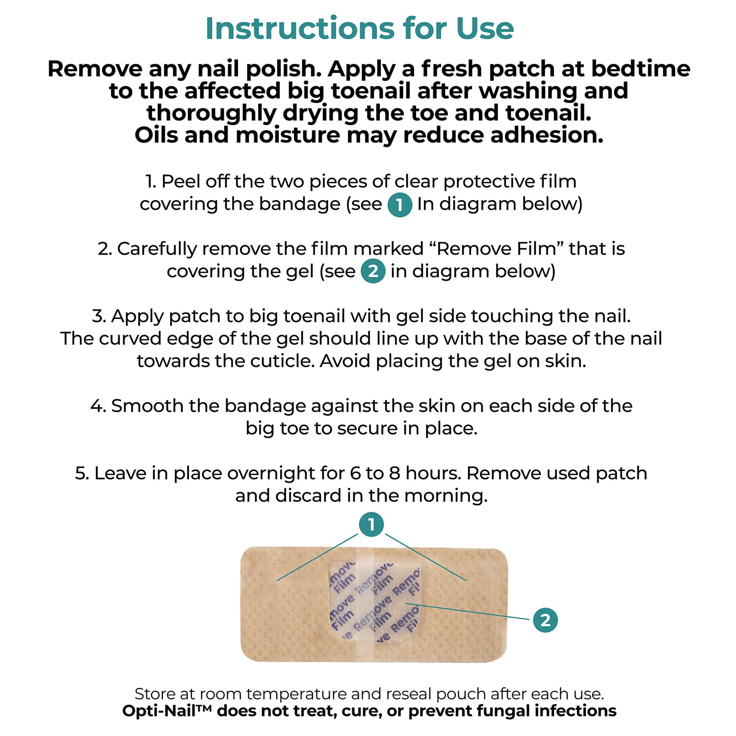 Opti-Nail result-focused preview hints clearer-looking nails over time.