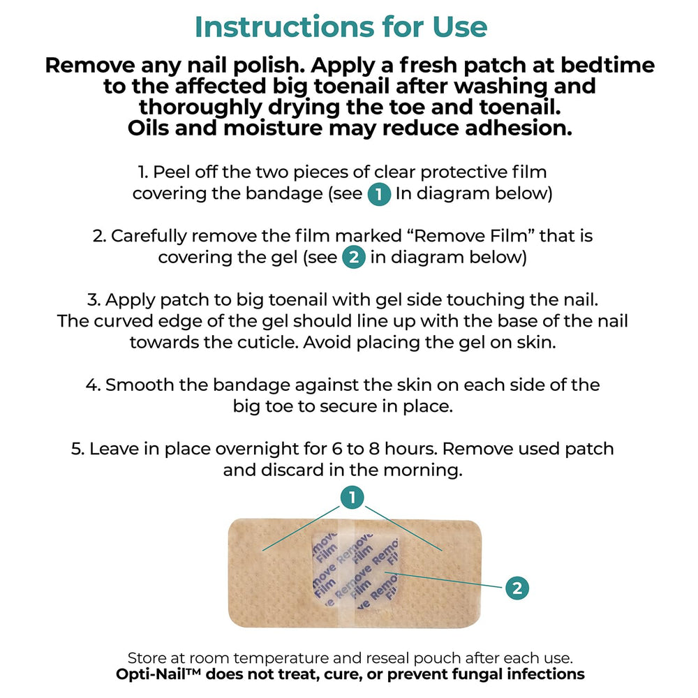 Opti-Nail result-focused preview hints clearer-looking nails over time.