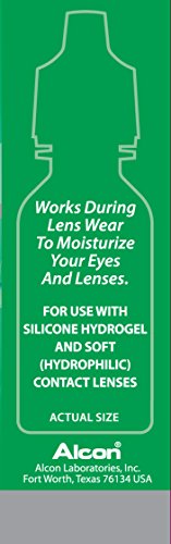 Eye with refreshed moisture after using Opti-Free Puremoist drops