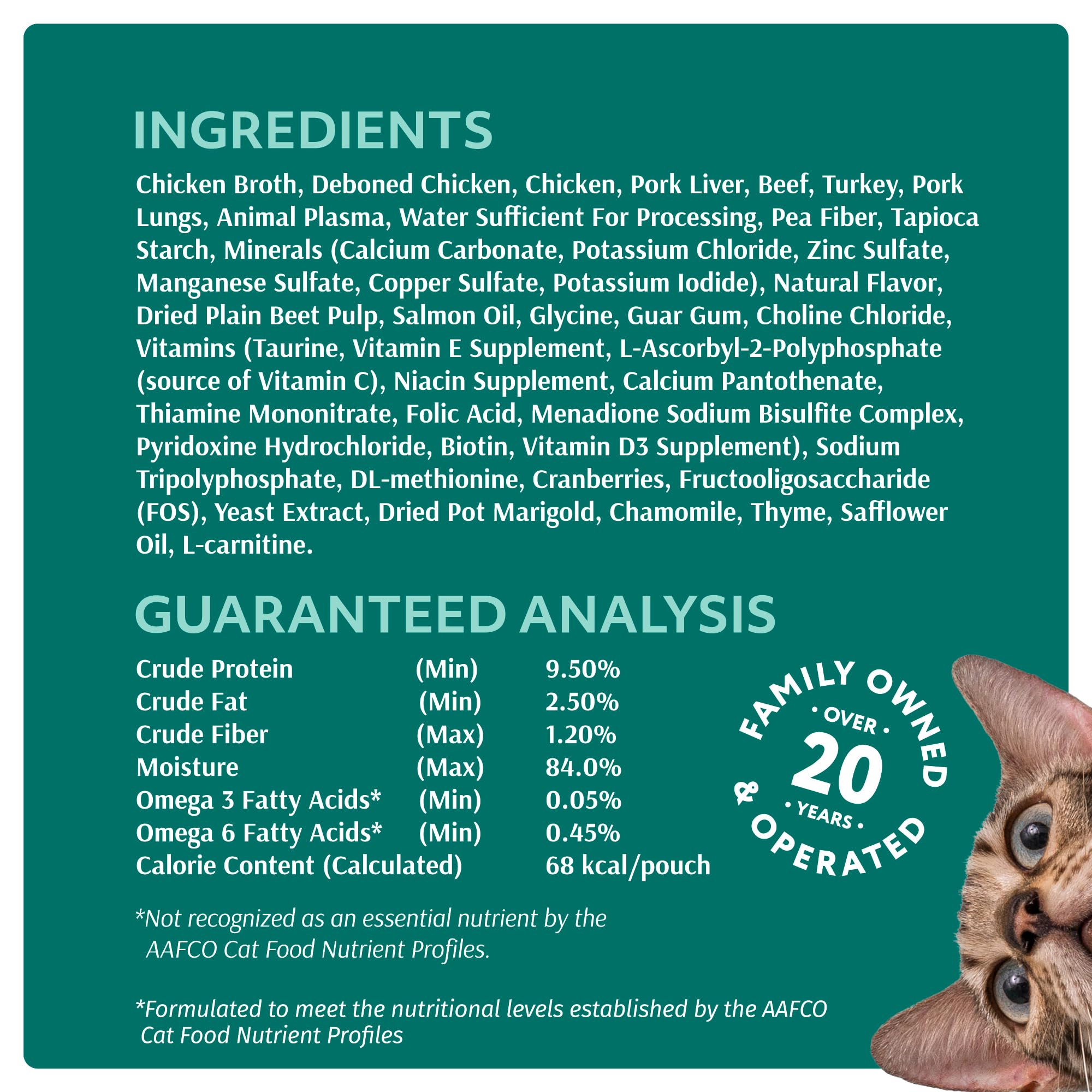 Optimeal uses natural European ingredients for quality nutrition.