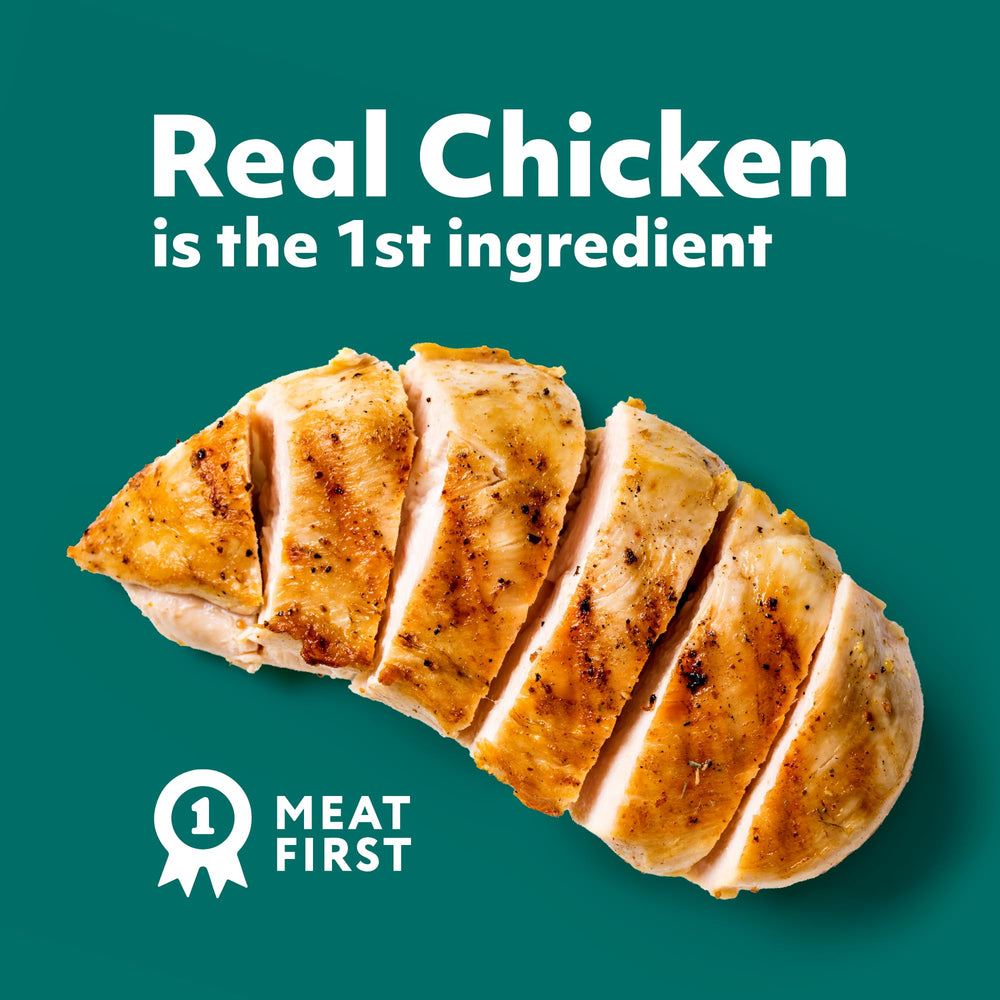 Optimeal grain-free recipe supports sensitive tummies and digestion.