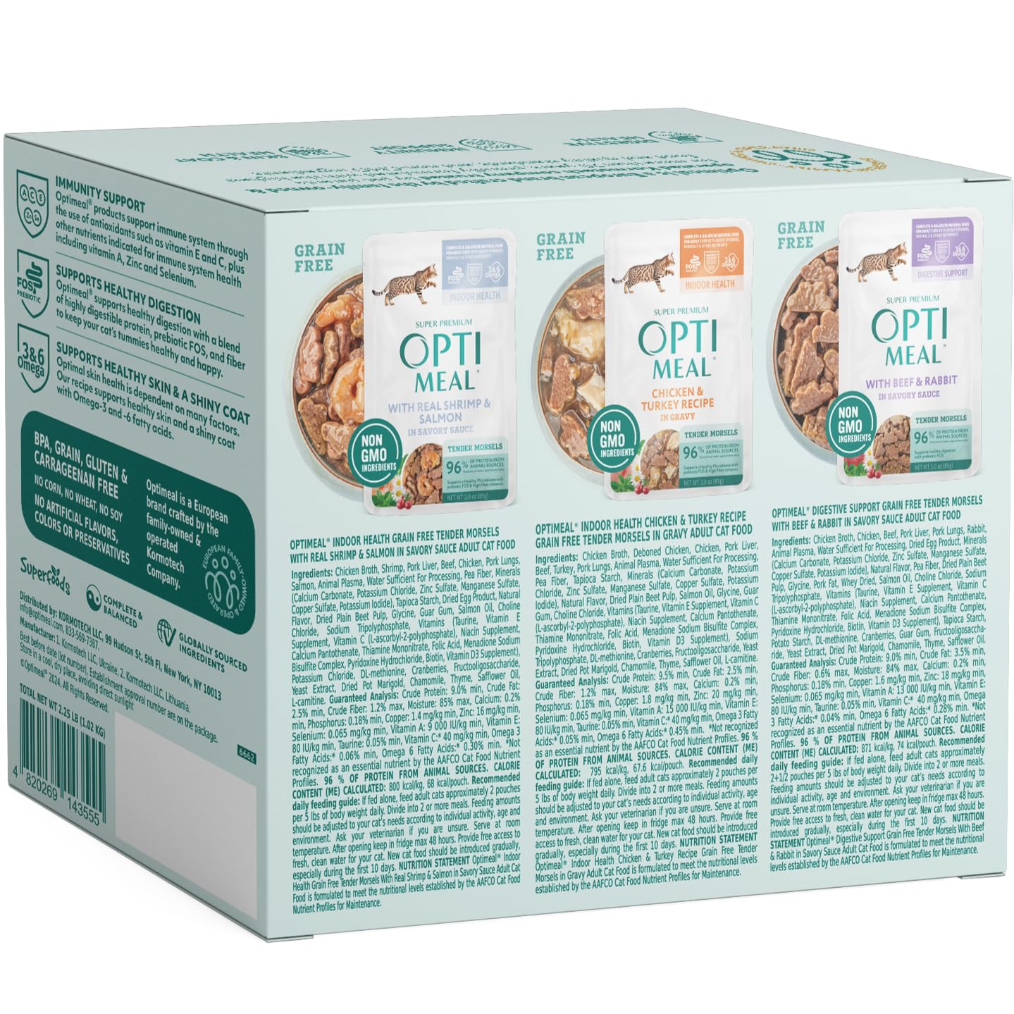 Optimeal gravy toppers over kibble add flavor variety.