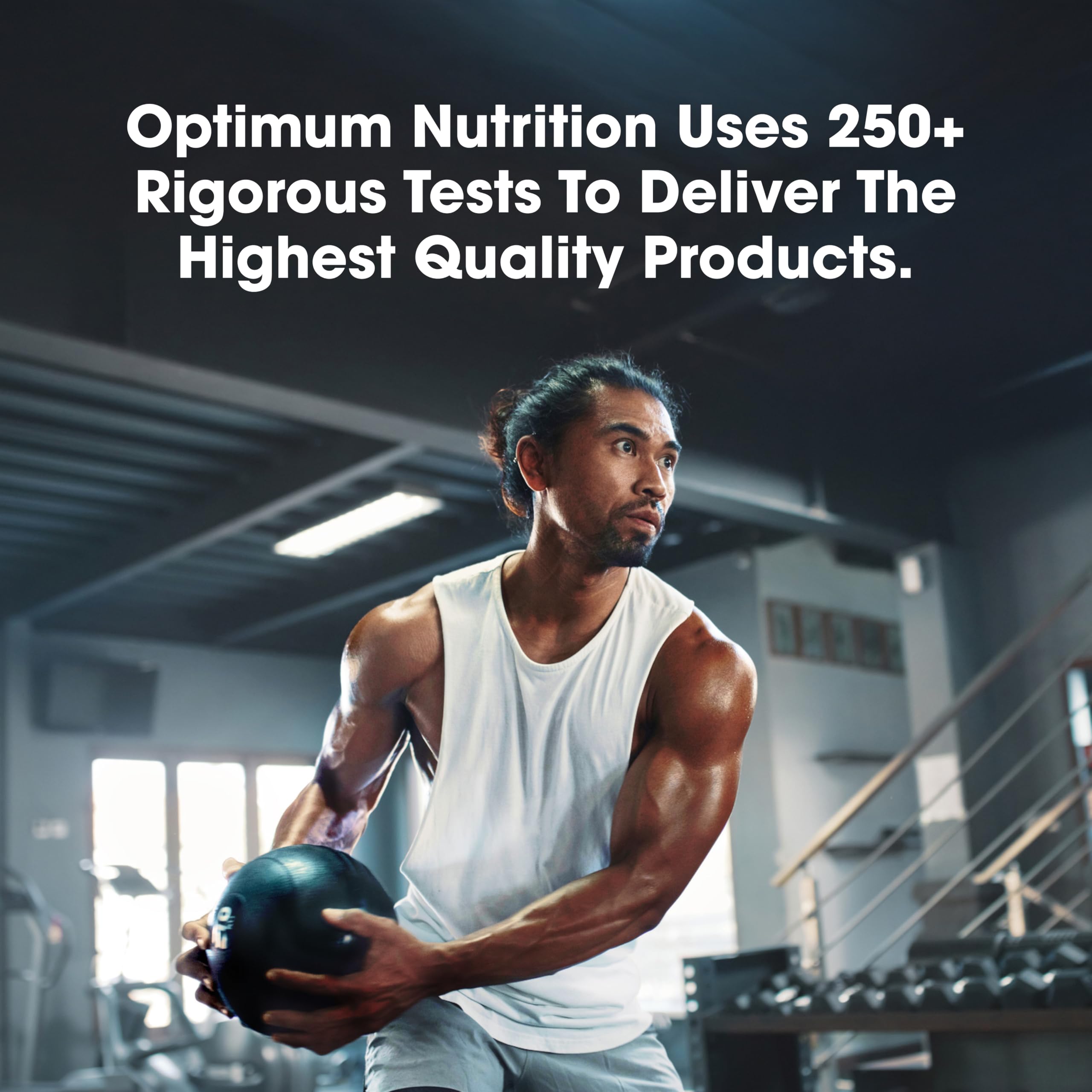 Optimum Nutrition 40g shake travel-ready bottle for busy days.