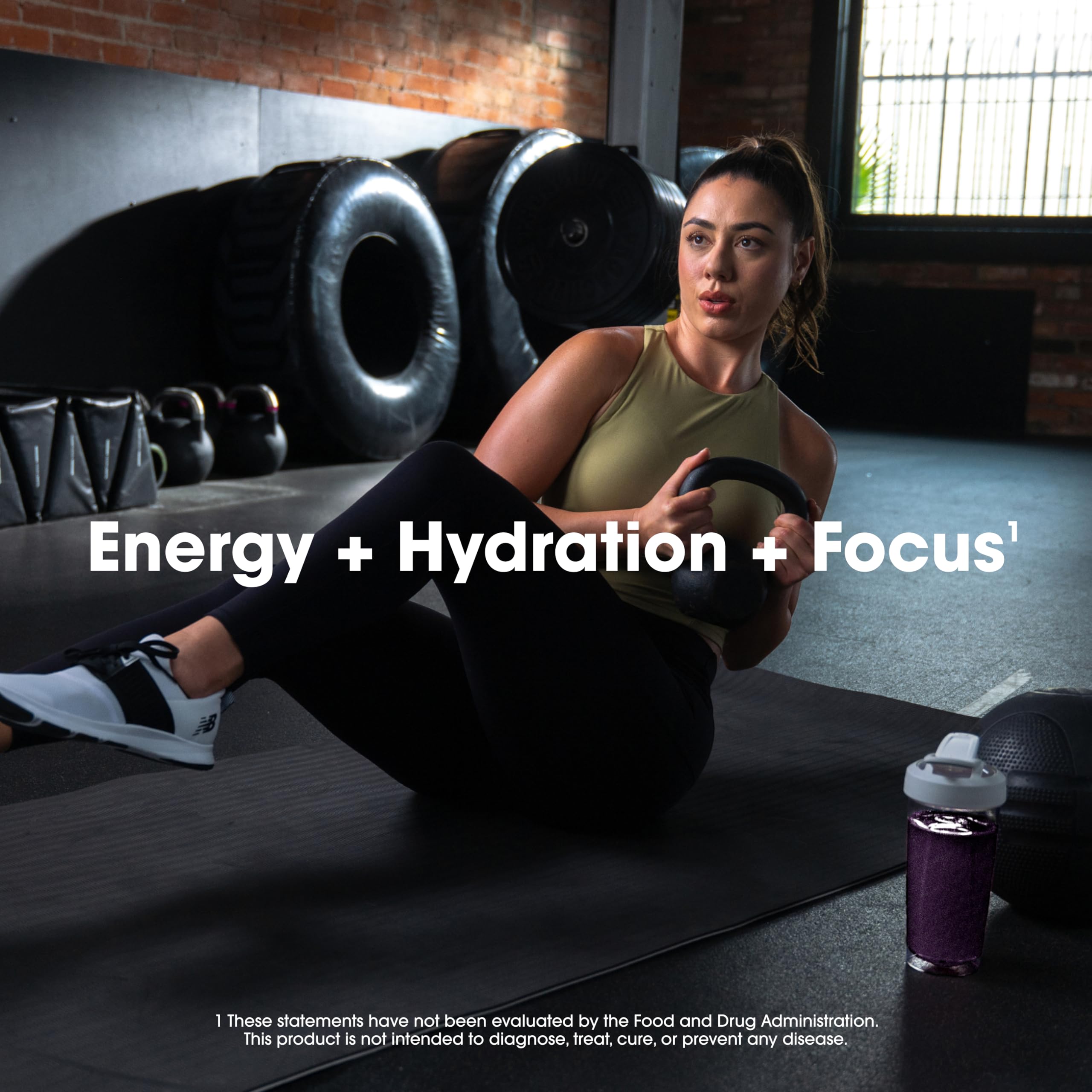 Optimum Nutrition Amino Energy before-workout scene in gym