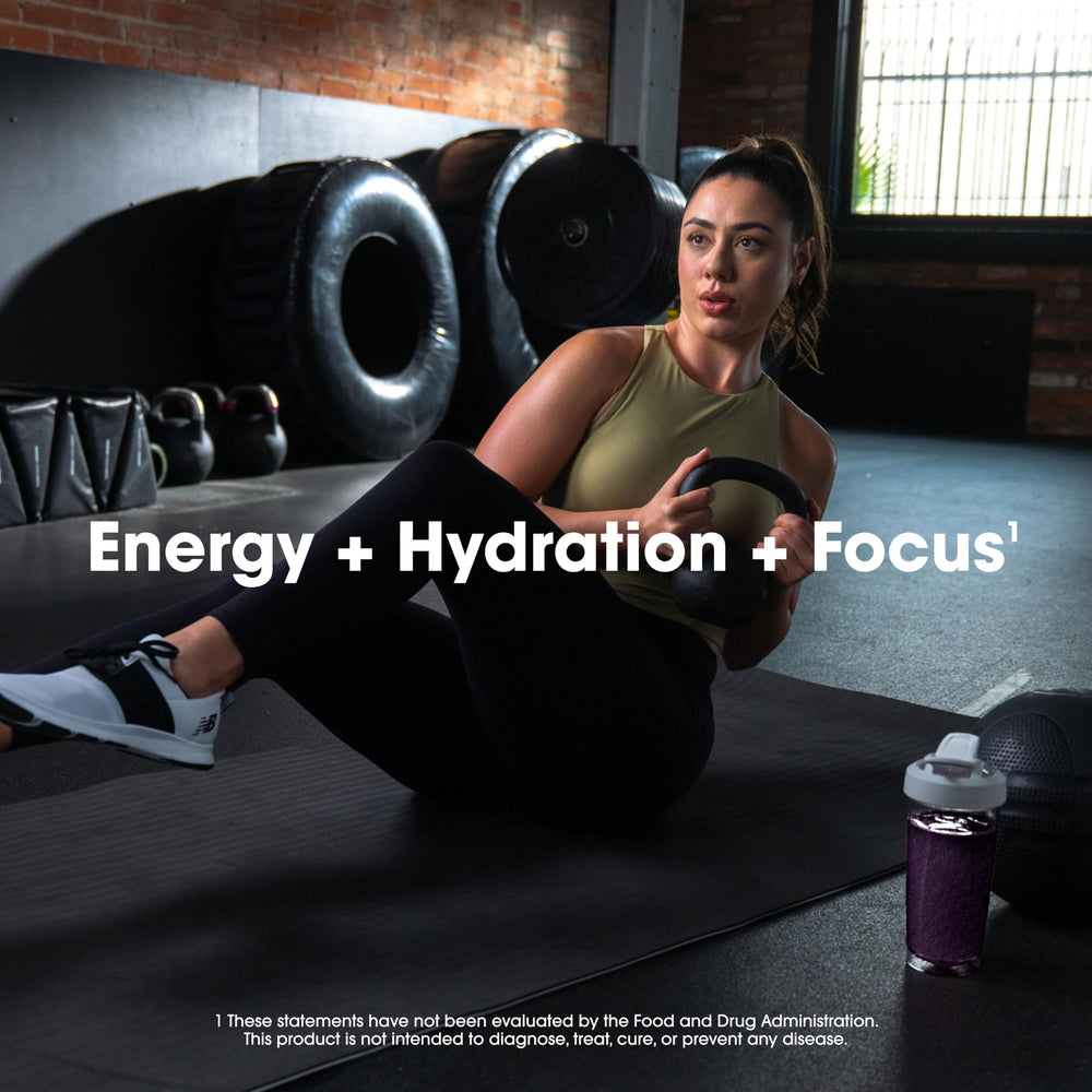 Optimum Nutrition Amino Energy before-workout scene in gym