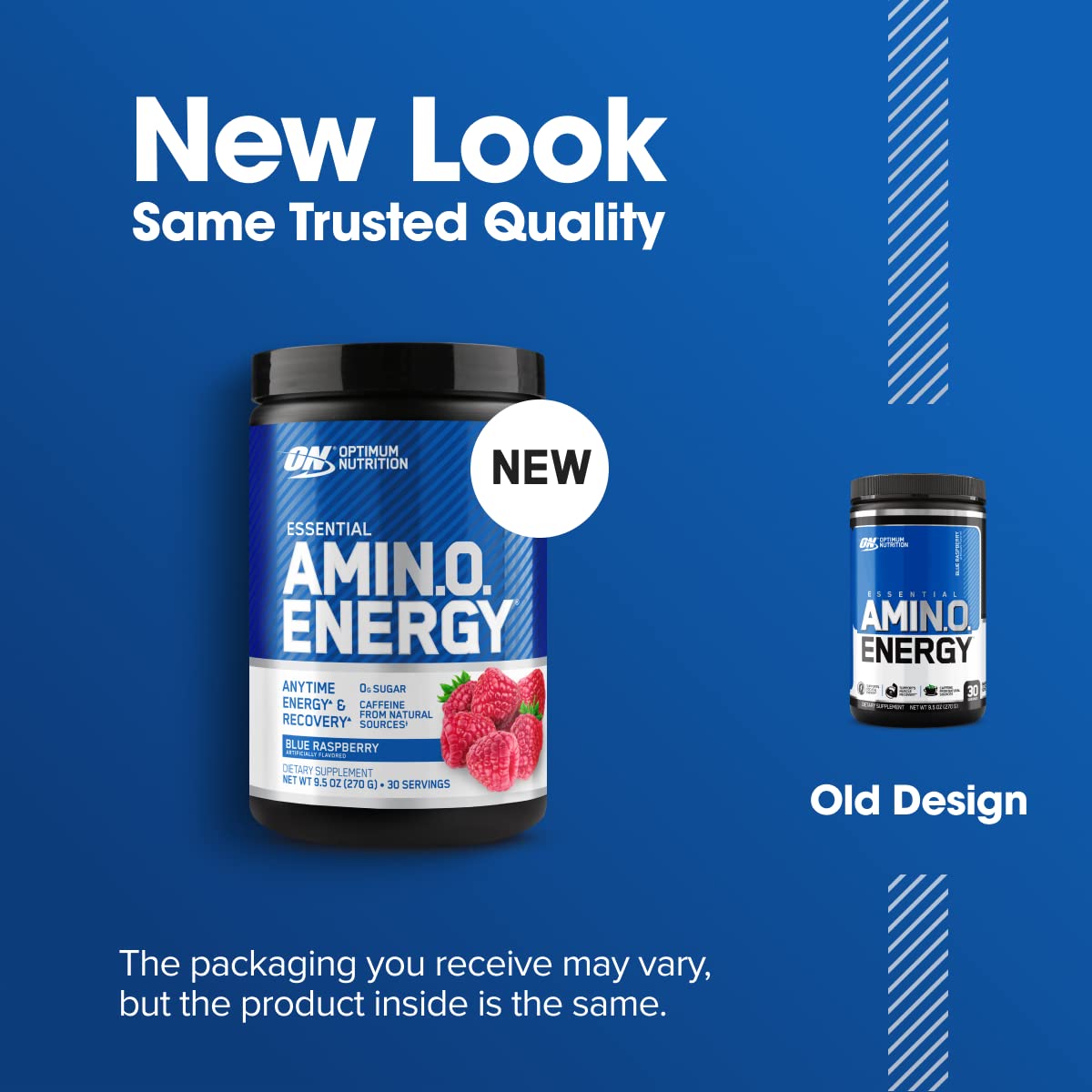 Optimum Nutrition Amino Energy glass with powder ready to mix.