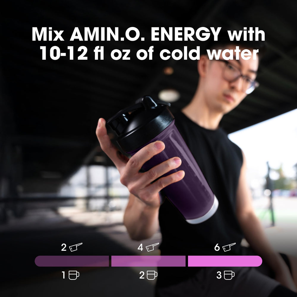 Optimum Nutrition Amino Energy packaging variations on display