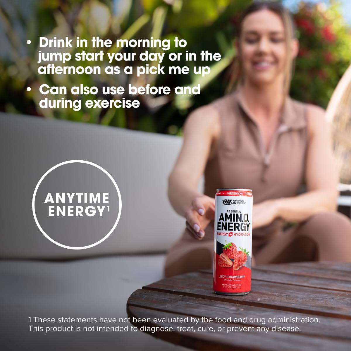 Optimum Nutrition Amin.O. Energy mango pineapple limeade can offers tropical flavor and hydration.