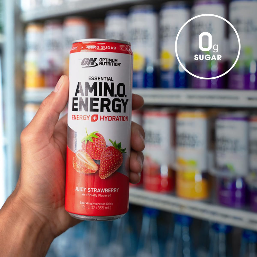 Optimum Nutrition Amin.O. Energy orange blast can energize workouts.