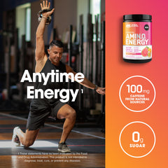Optimum Nutrition Amino Energy BCA amino blend image emphasizing post-workout support.
