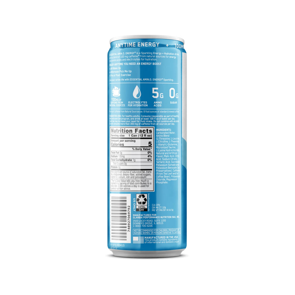 Close-up of Blue Raspberry flavor label with frosty background for refreshing taste.