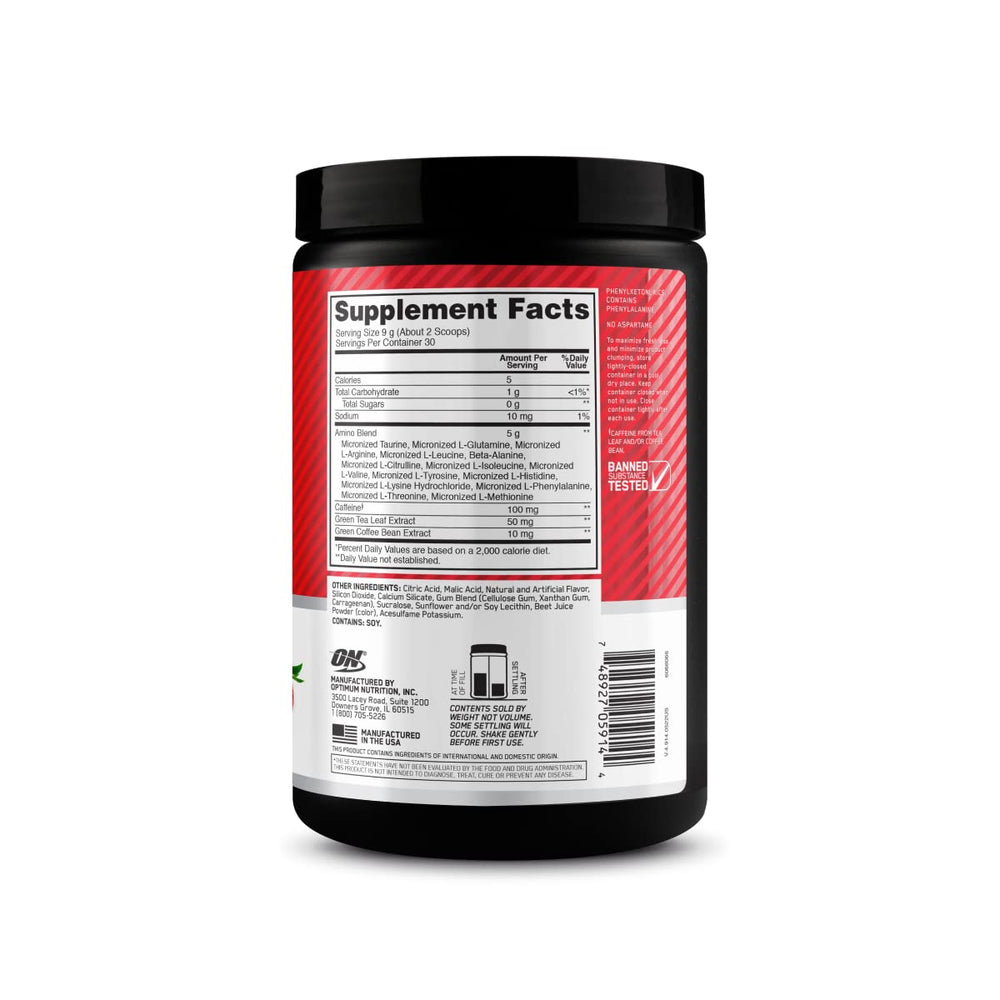 Amino Energy with green coffee extract for sustained daytime focus