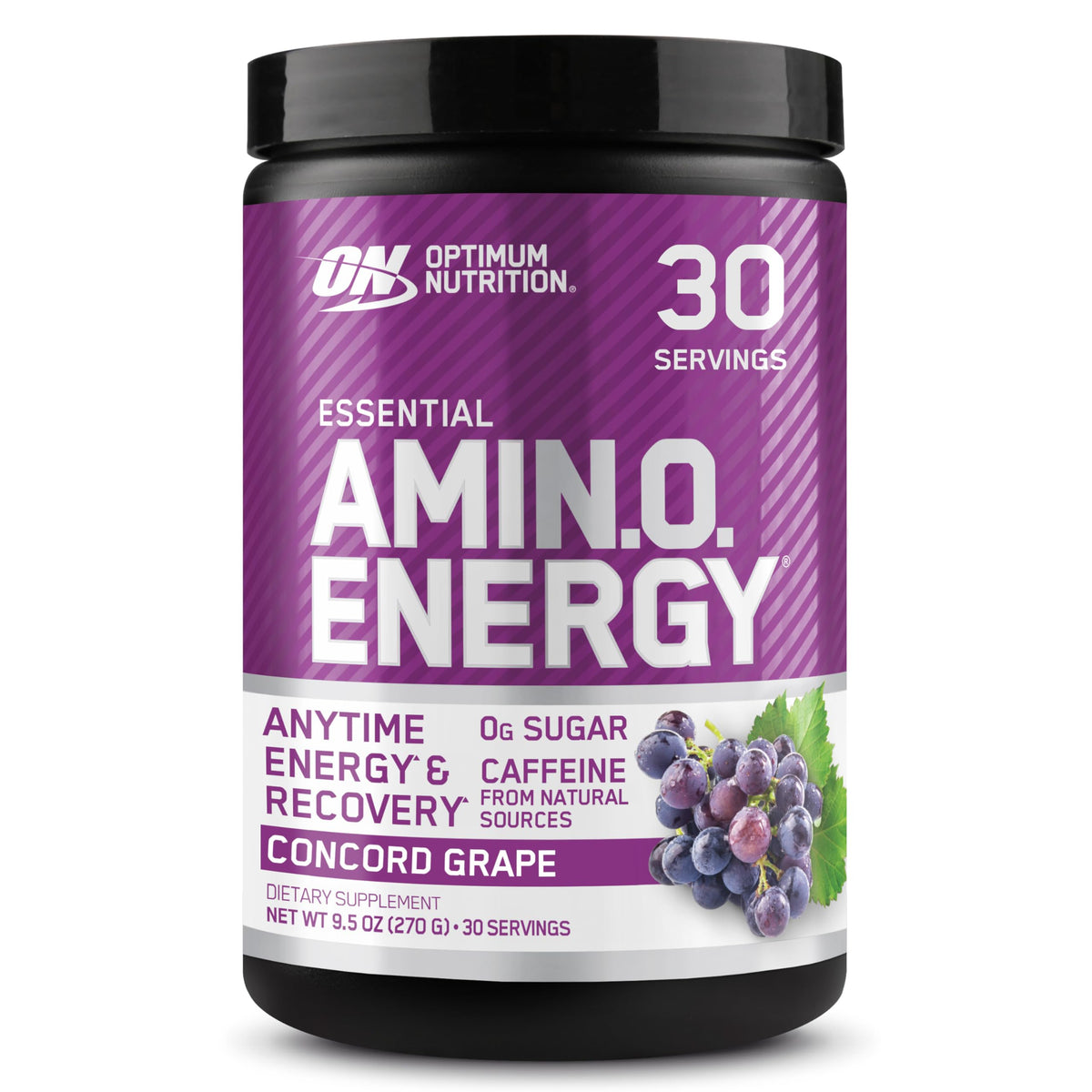 Optimum Nutrition Amino Energy green tea bottle for a refreshing workout boost.