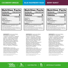 Optimum Nutrition Amino Energy glass-berry showcases a crisp berry flavor with convenient on-the-go benefits.